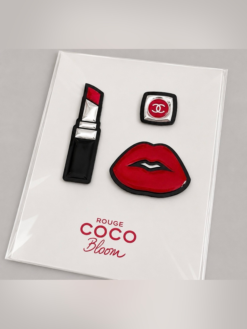 CHANEL Rare Rouge Coco Bloom Jelly Sticker Set